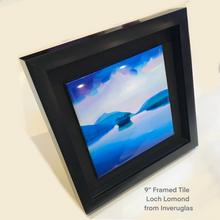 Load image into Gallery viewer, Framed Ceramic tile Loch Lomond from Inveruglas  (Free pp UK)