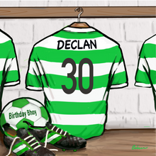 Load image into Gallery viewer, Personalised and Non personalised Framed Football Ceramic Tiles  (Free pp UK) (Sports )
