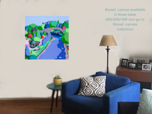 Load image into Gallery viewer, Boxed Canvas Prints of my Artwork. Any image. Three sizes (Free pp UK)