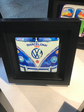 Load image into Gallery viewer, Personalised and Non personalised Framed Football Ceramic Tiles  (Free pp UK) (Sports )