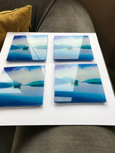 Load image into Gallery viewer, Stunning Glass Coaster Set ,  Loch Lomond