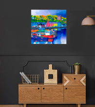 Load image into Gallery viewer, Tobermory Harbour Mull   Limited edition giclee print  (Free pp UK)
