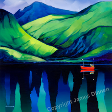 Load image into Gallery viewer, Catacol Bay , Arran,  Limited edition giclee print  (Free pp UK)