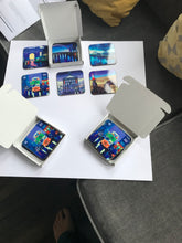 Load image into Gallery viewer, Set of 6  Glasgow Coasters  (Free pp UK)