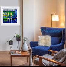 Load image into Gallery viewer, The Granary , Glasgow 1980’s, Square shape, Limited Edition Giclee signed print  ( Free PP UK)