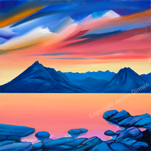 Load image into Gallery viewer, Elgol Beach Skye ,  Limited edition giclee signed print (Free pp UK)
