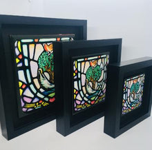 Load image into Gallery viewer, Framed Ceramic  Glasgow Coat of Arms Tile  (Free pp UK)