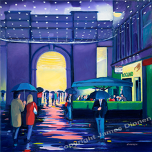 Load image into Gallery viewer, The Rogano , Glasgow  Limited edition giclee print  (Free pp UK)