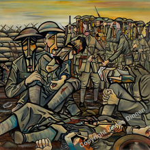 Load image into Gallery viewer, Framed Ceramic Ypres Tile (Free pp UK)