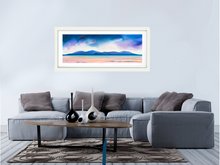Load image into Gallery viewer, Panoramic Arran from Ostel Beach near Tighnabruaich, Limited Edition Signed Giclee Print ( Free pp UK)