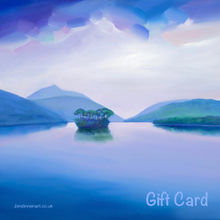 Load image into Gallery viewer, Gift Card Voucher ( Loch Lomond Image on Card) (Free PP)