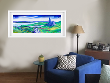 Load image into Gallery viewer, Panoramic Old man of Storr , Skye , Limited Edition Giclee Print (Free pp UK)
