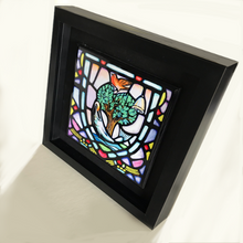 Load image into Gallery viewer, Framed Ceramic  Glasgow Coat of Arms Tile  (Free pp UK)