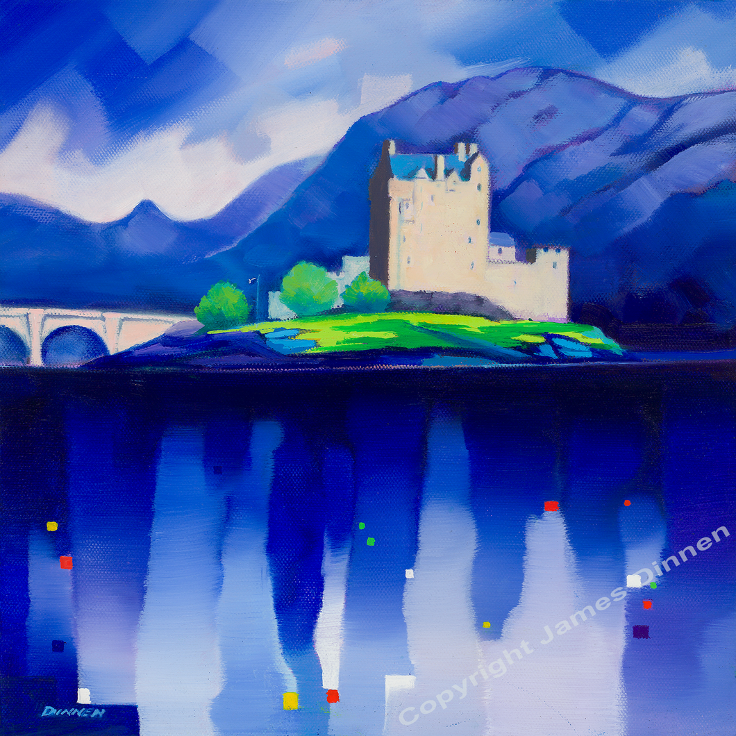 Eilean Donan Castle, Limited edition giclee print (Free pp UK)