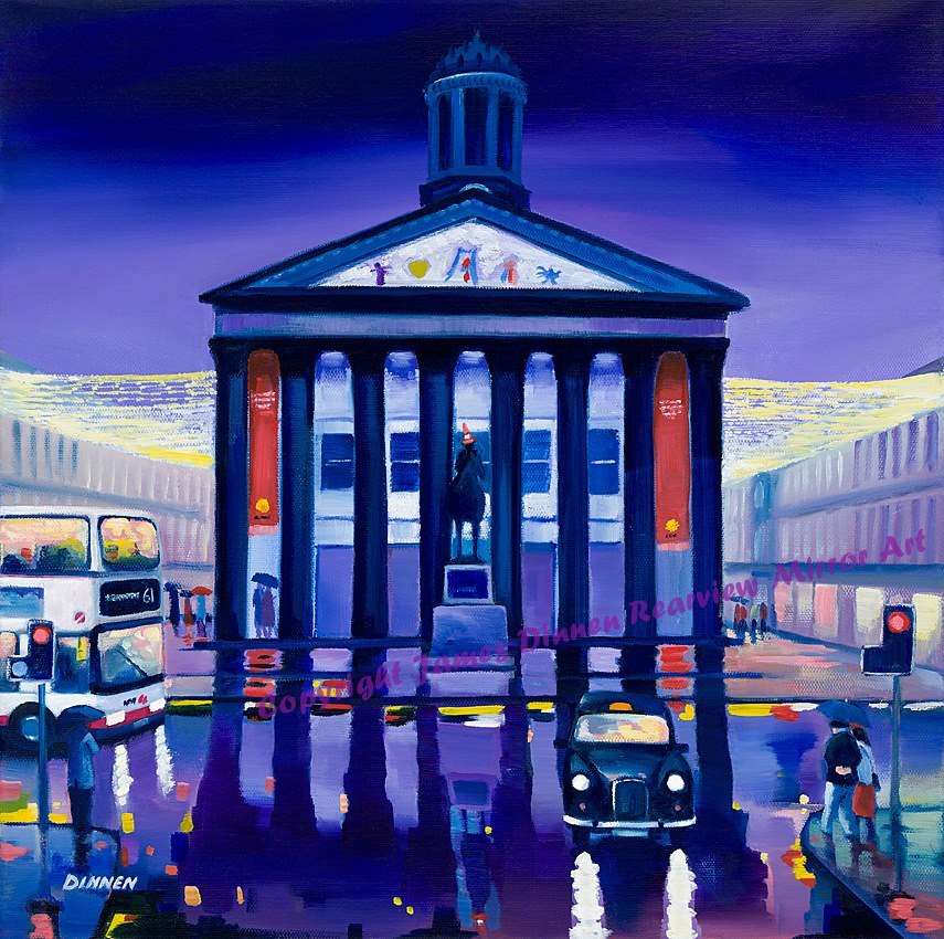 Glasgow GoMA ;  Framed or Mounted Limited Edition Giclee  print       ( Free pp UK)