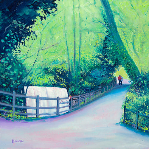 Rouken  Glen waterfall
