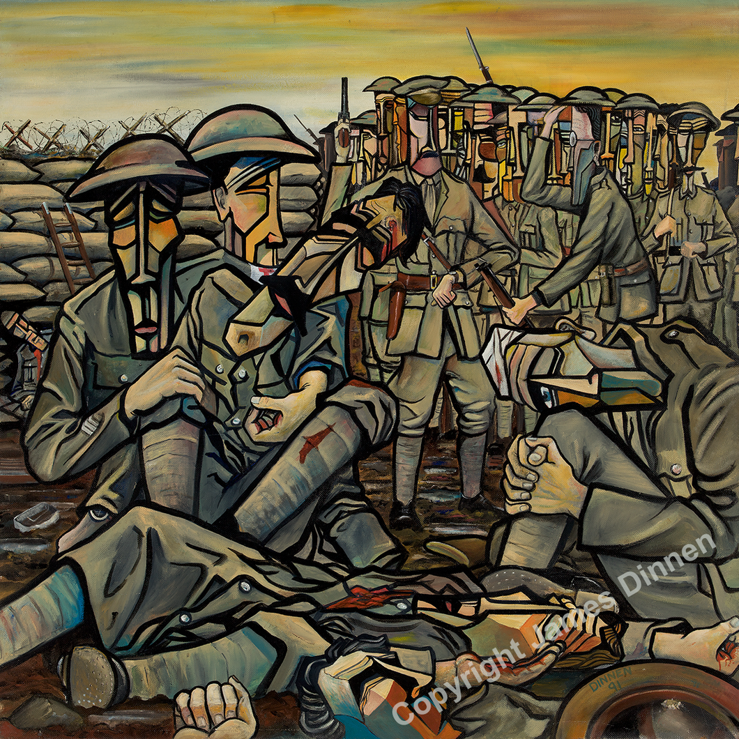 YPRES  Limited edition giclee signed print  (Free PP UK)