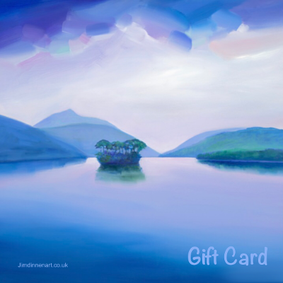 Gift Card Voucher ( Loch Lomond Image on Card) (Free PP)