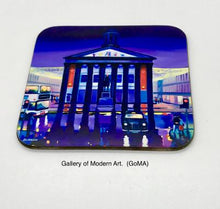 Load image into Gallery viewer, Glasgow GoMA Coasters as part of Glasgow set

